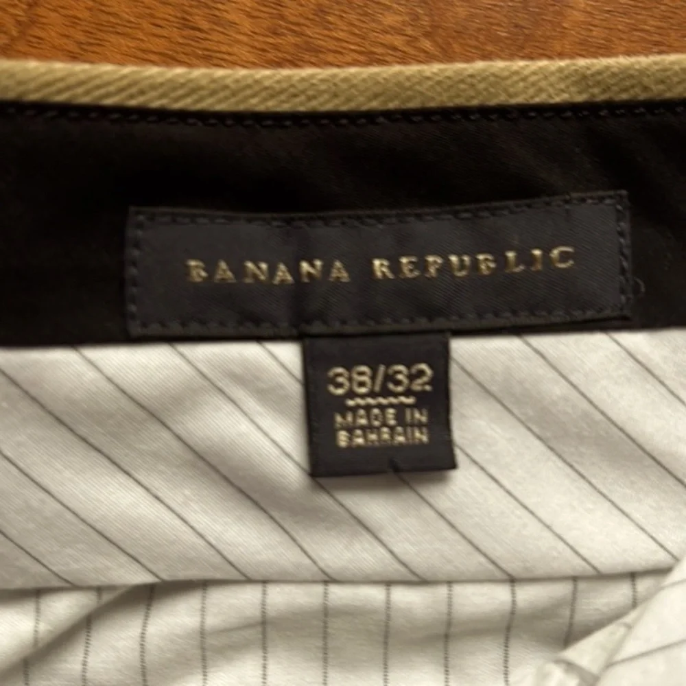 Banana Republic-Cotton Twill Dress Pants
